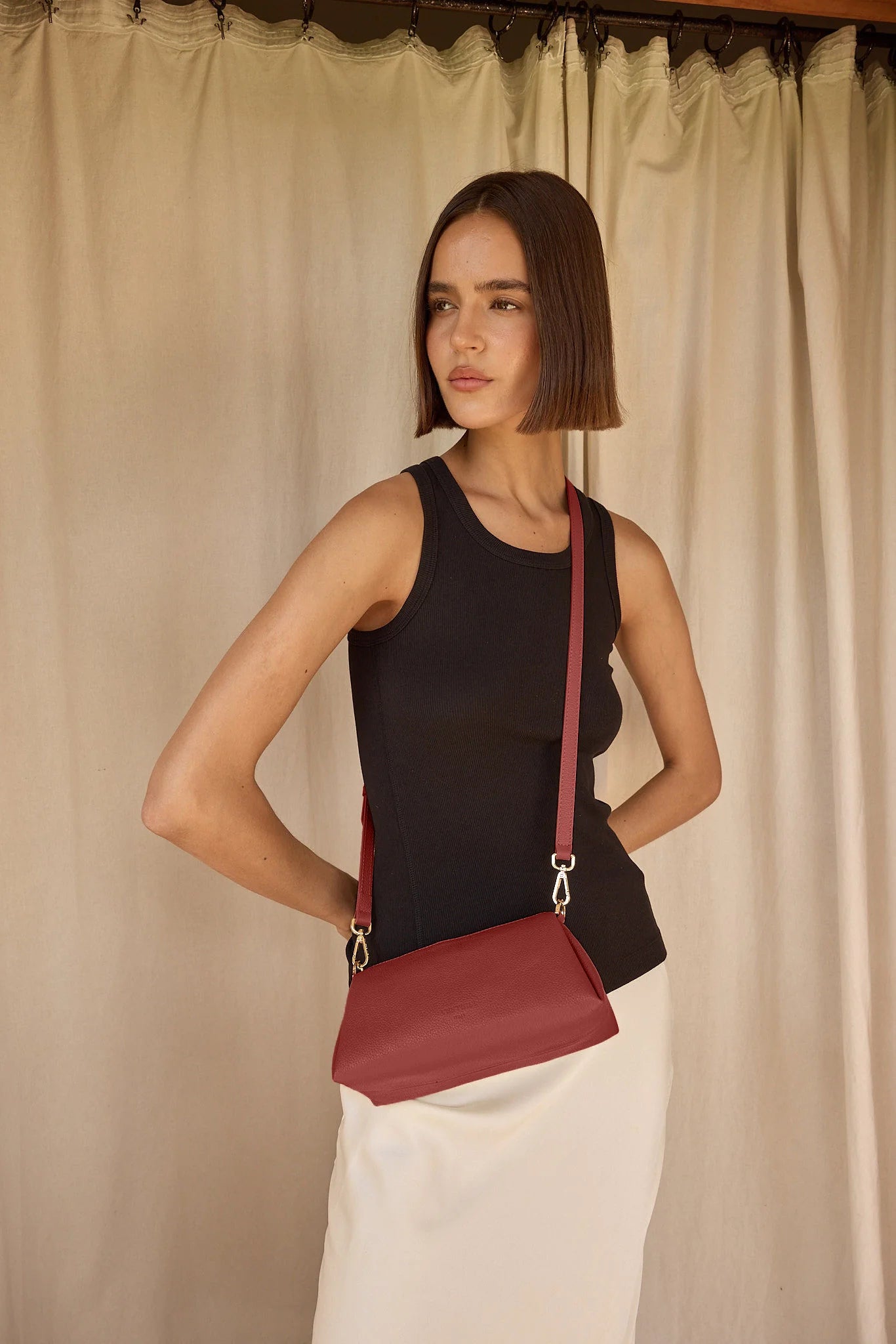 Vestirsi- Rita Mini Crossbody Bag / Terracotta