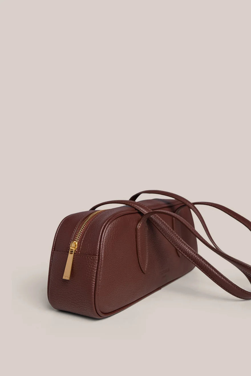 Vera Baguette Bag / Mahogany