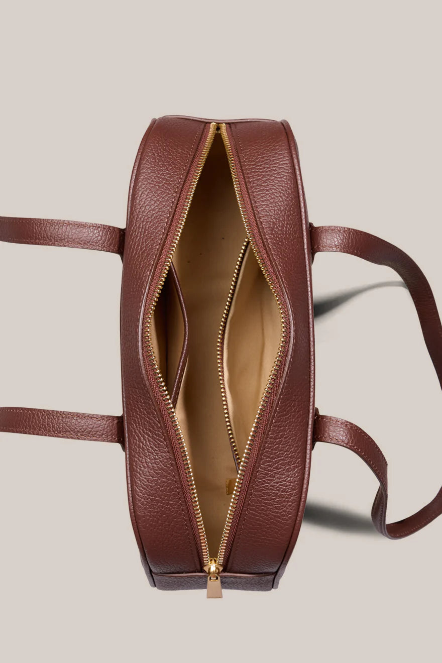 Vera Baguette Bag / Mahogany