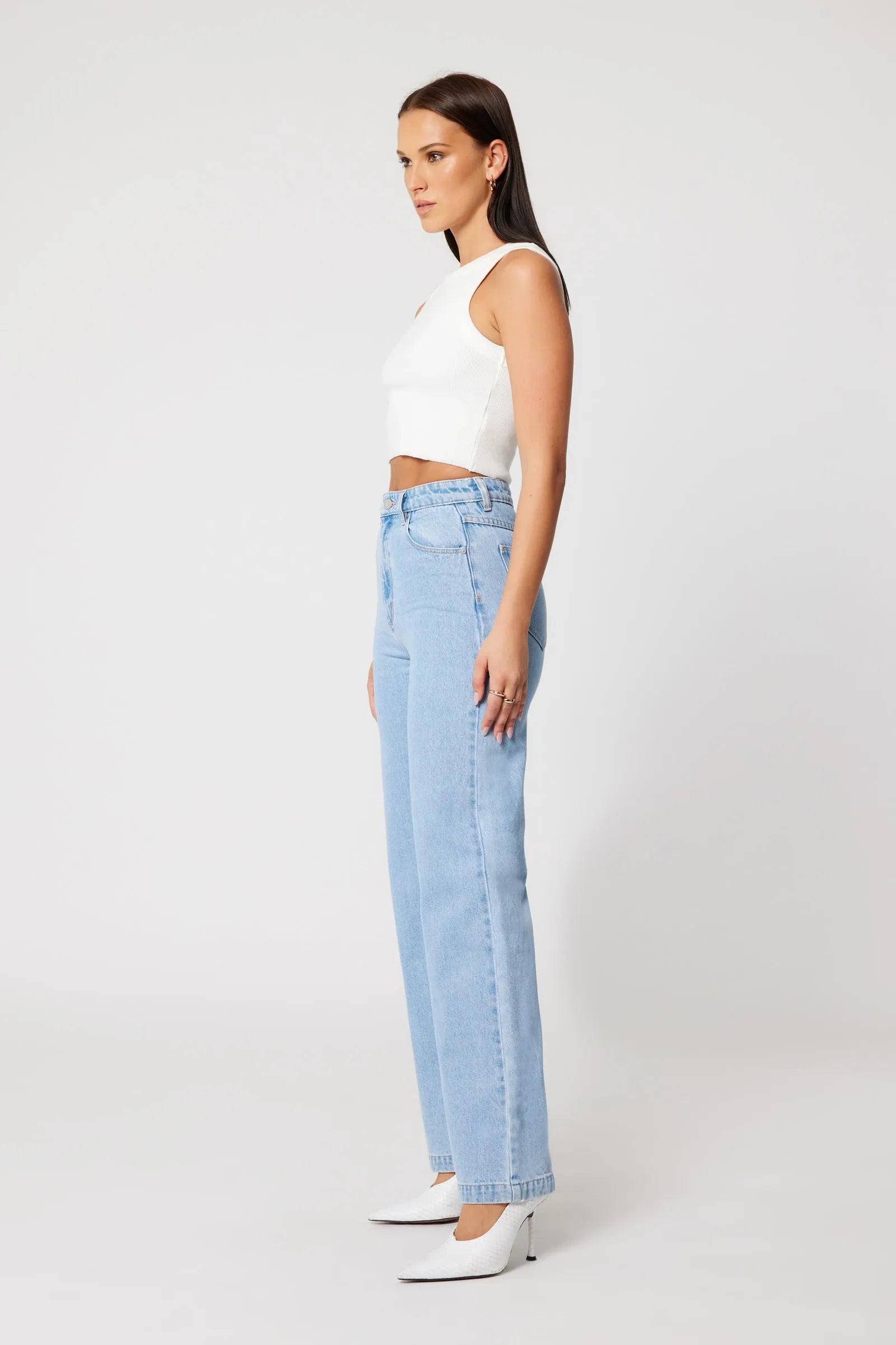 Abrand 94 Wide Kendall Jeans – Light Vintage Blue