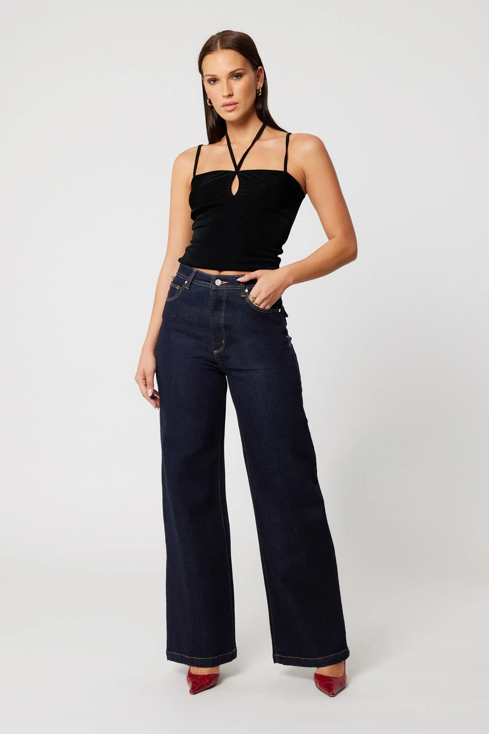 Abrand 94 Wide Richie Jeans – Rinse Denim