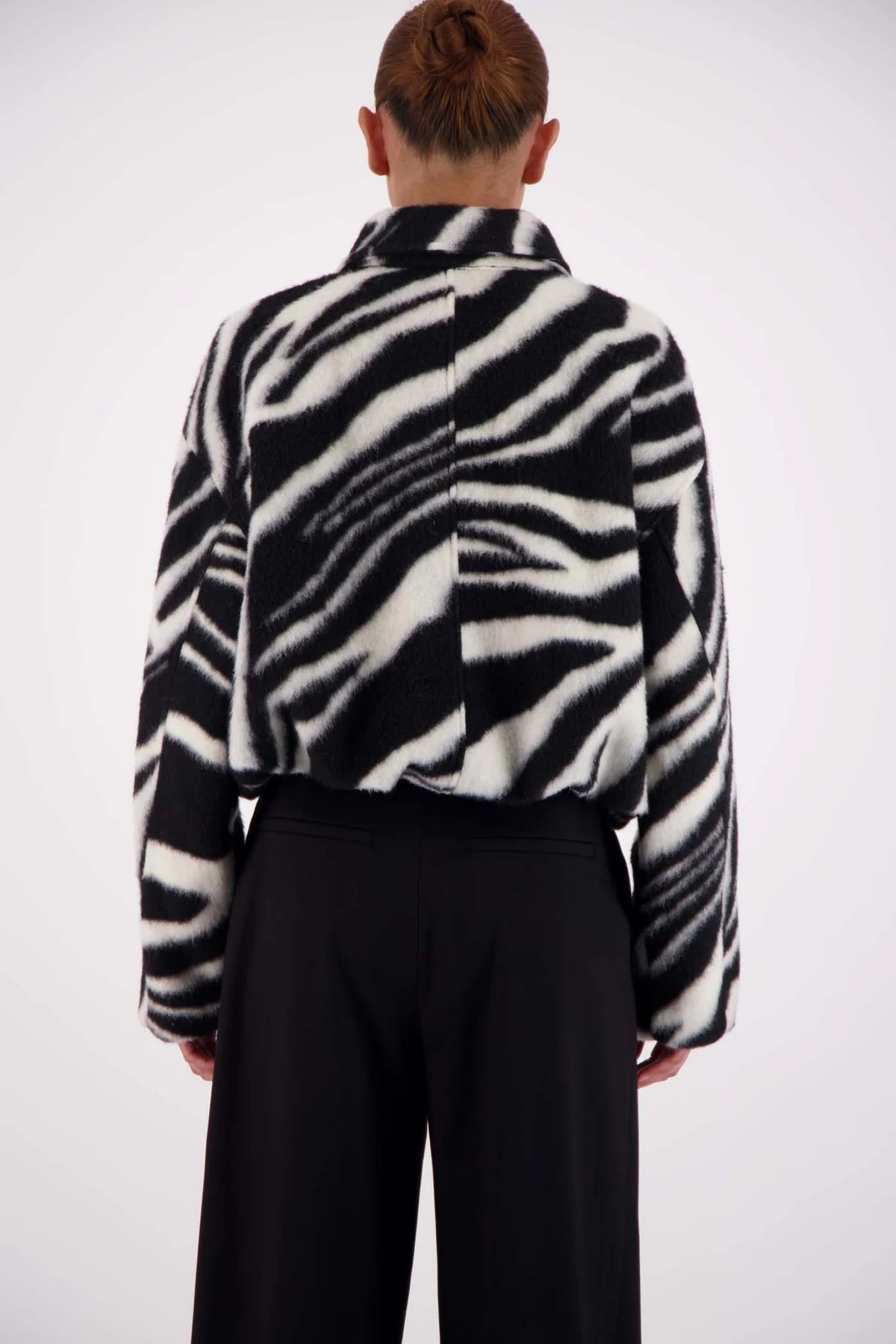 Jasmine Alexa - Bailey Bomber Jacket / Zebra