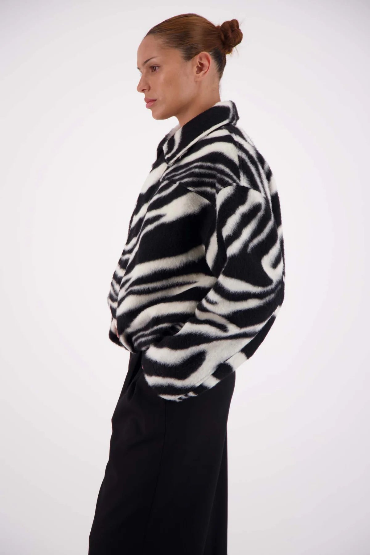 Jasmine Alexa - Bailey Bomber Jacket / Zebra