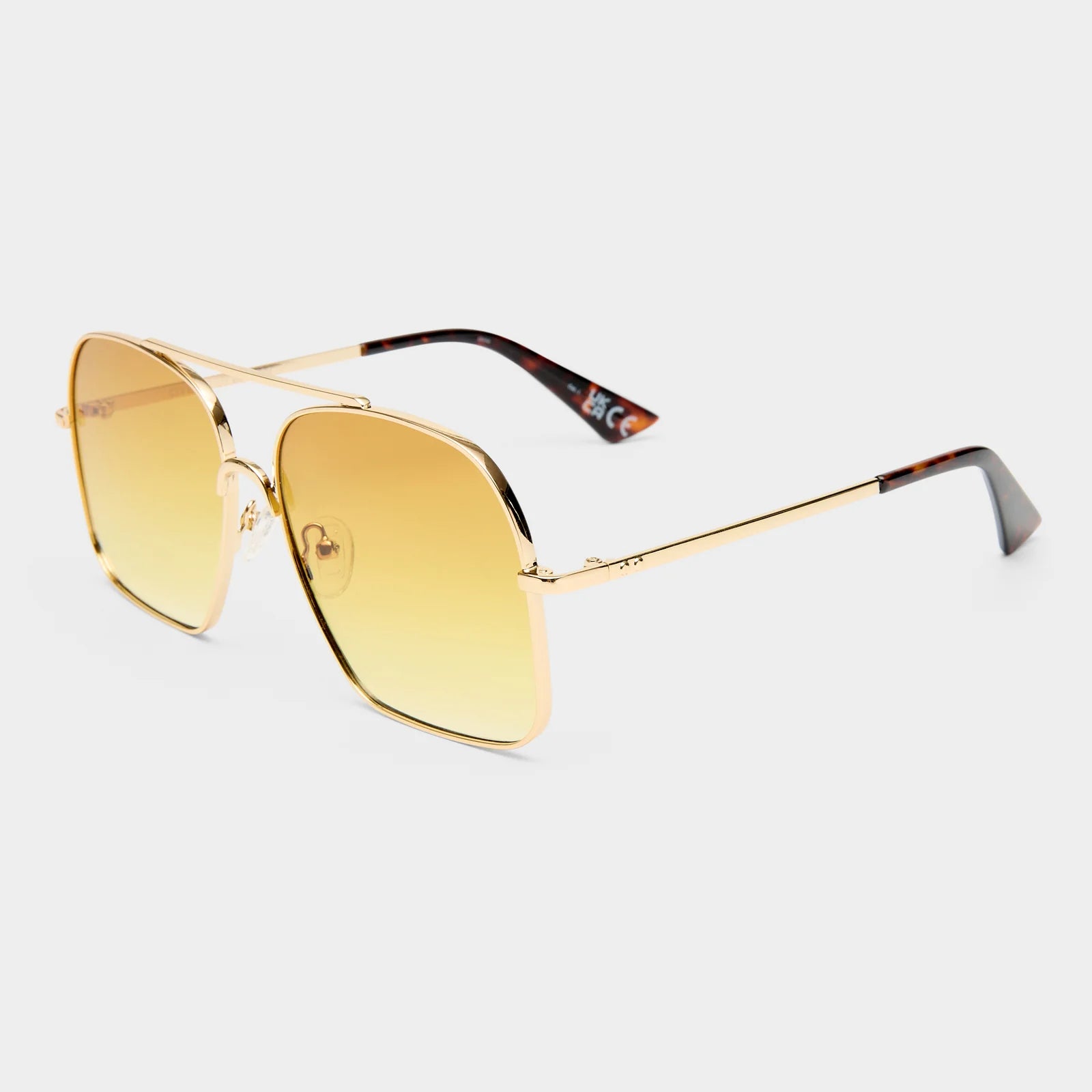 Le Specs Civelle Sunglasses – Bright Gold/Tort