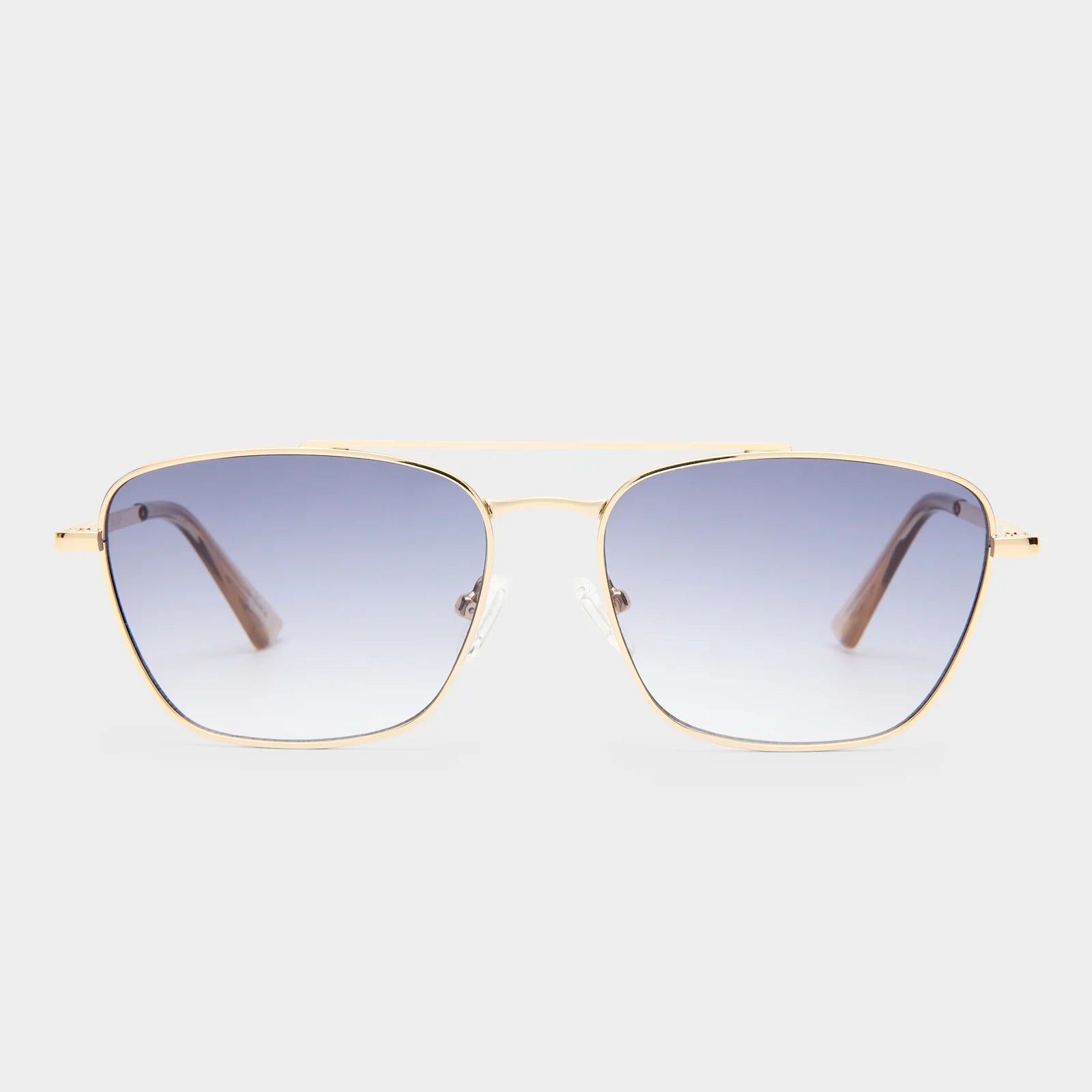 Le Specs Diametric II Sunglasses – Bright Gold/Smoke Grad