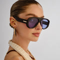 Le Specs Dream Boat Sunglasses – Black
