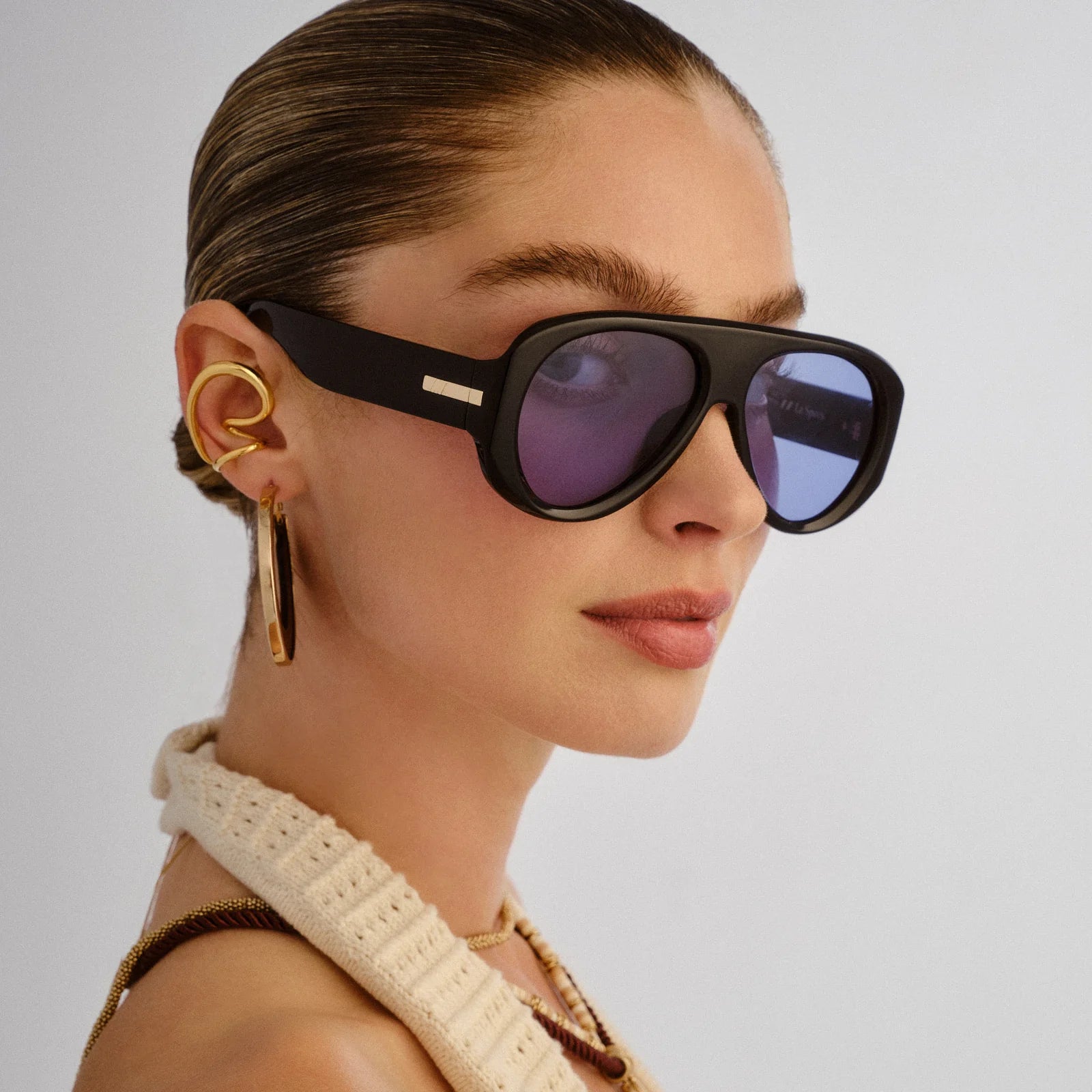 Le Specs Dream Boat Sunglasses – Black