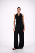 Jasmine Alexa - Melissa Tie Top / Black