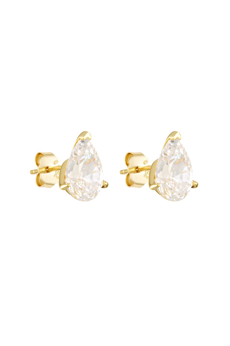 Porter Jewellery Pear Studs 2CT / Gold