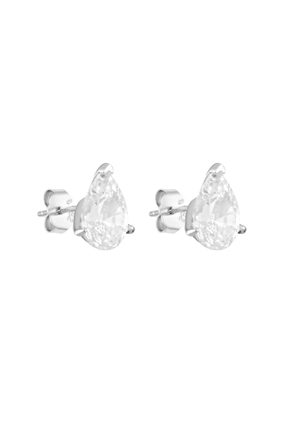 Porter Jewellery Pear Studs 2CT / Silver