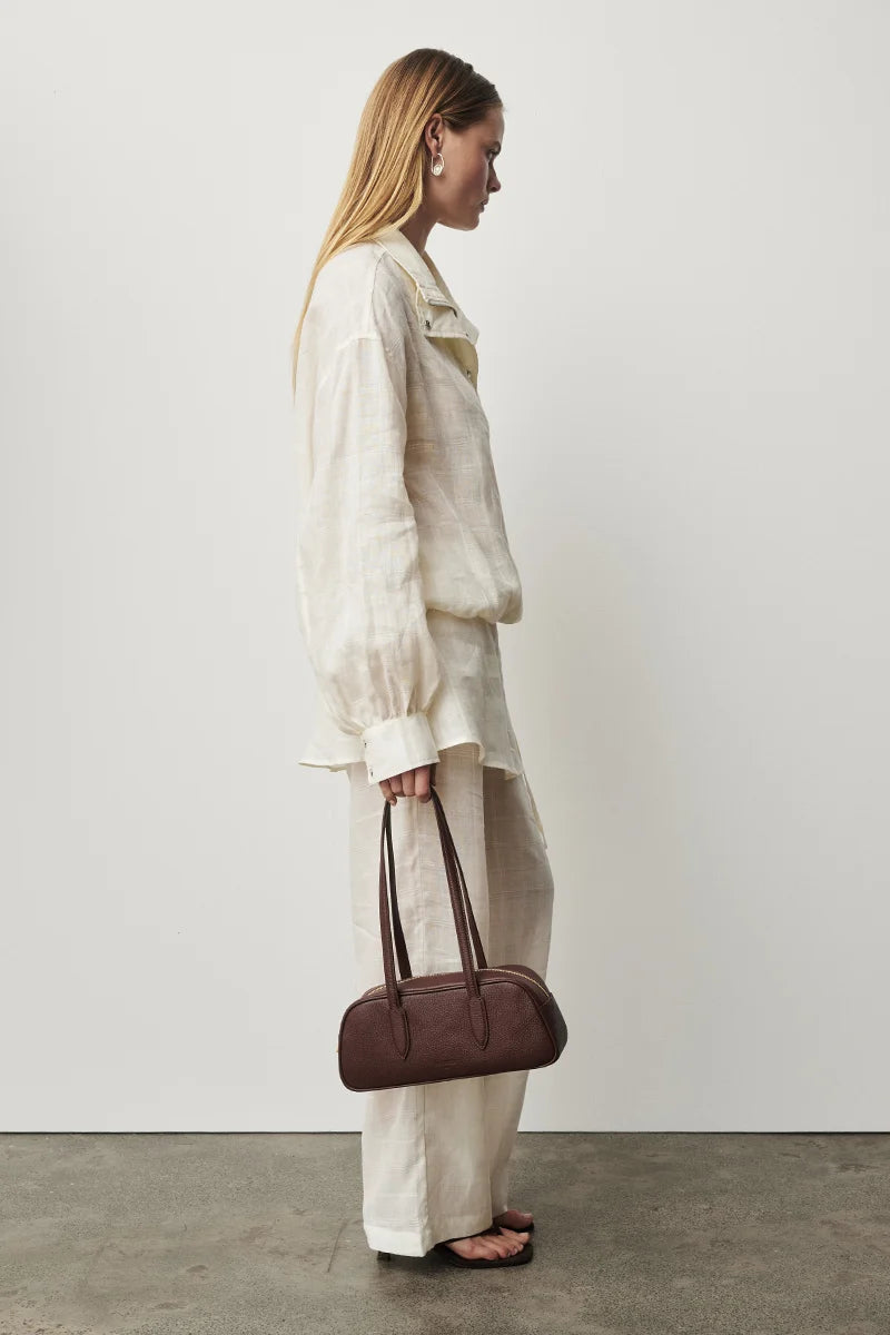 Vera Baguette Bag / Mahogany