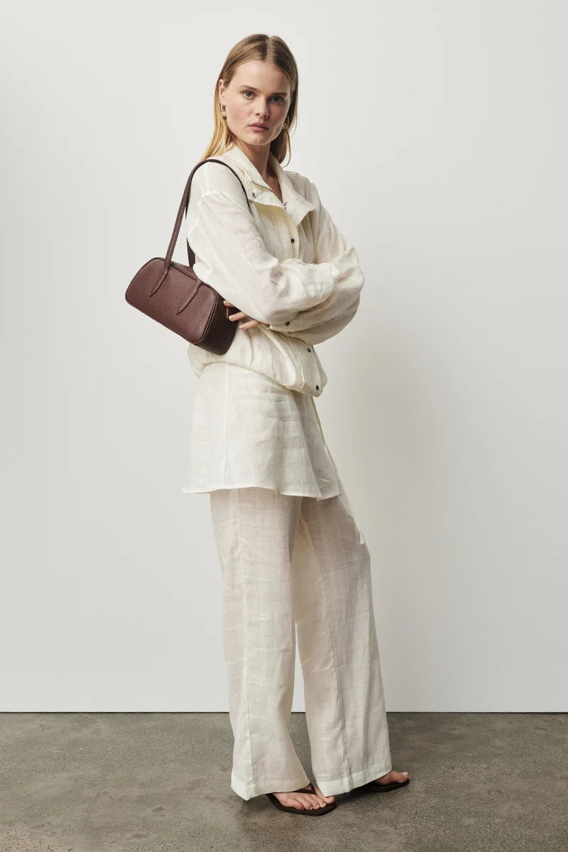 Vera Baguette Bag / Mahogany