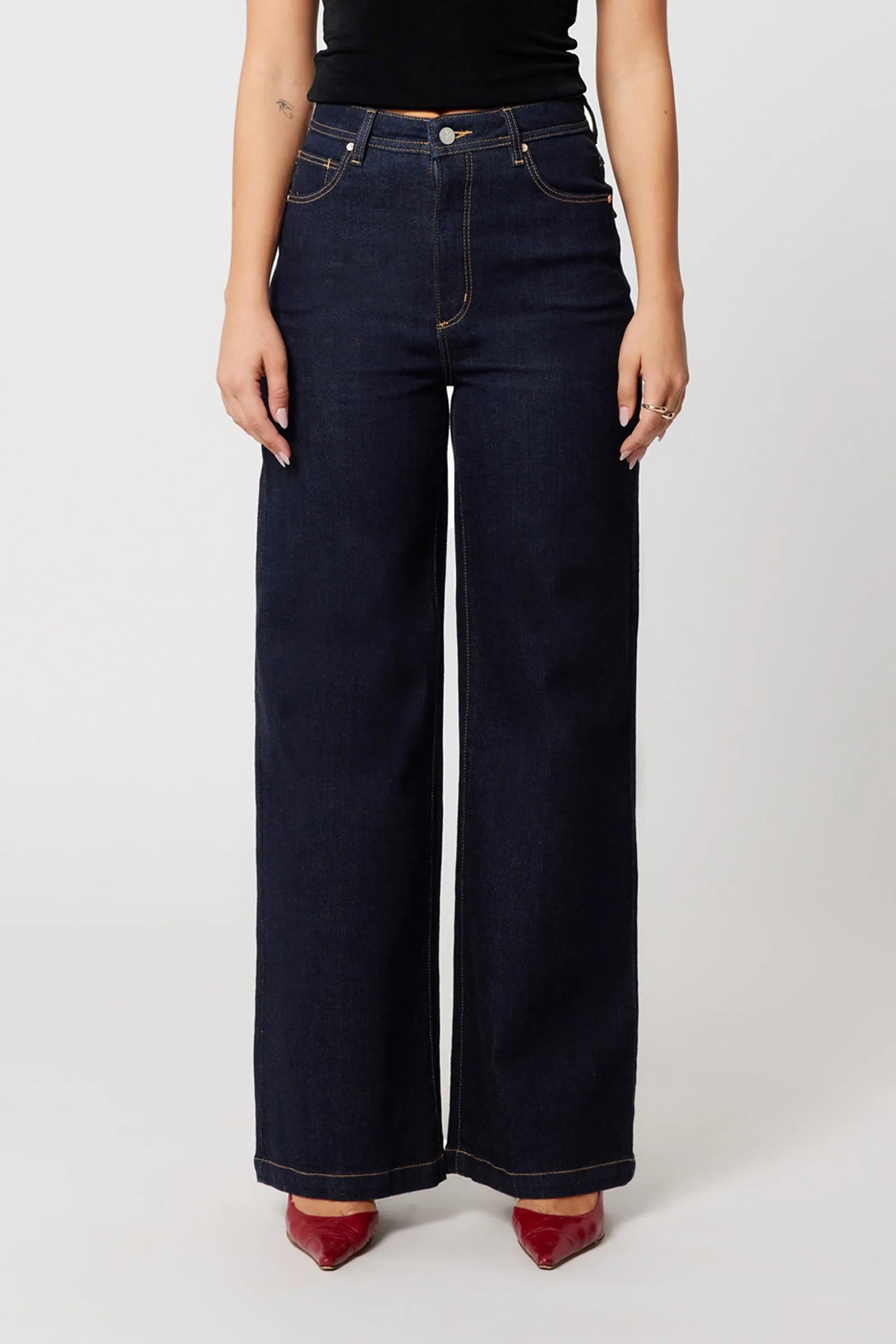 Abrand 94 Wide Richie Jeans – Rinse Denim