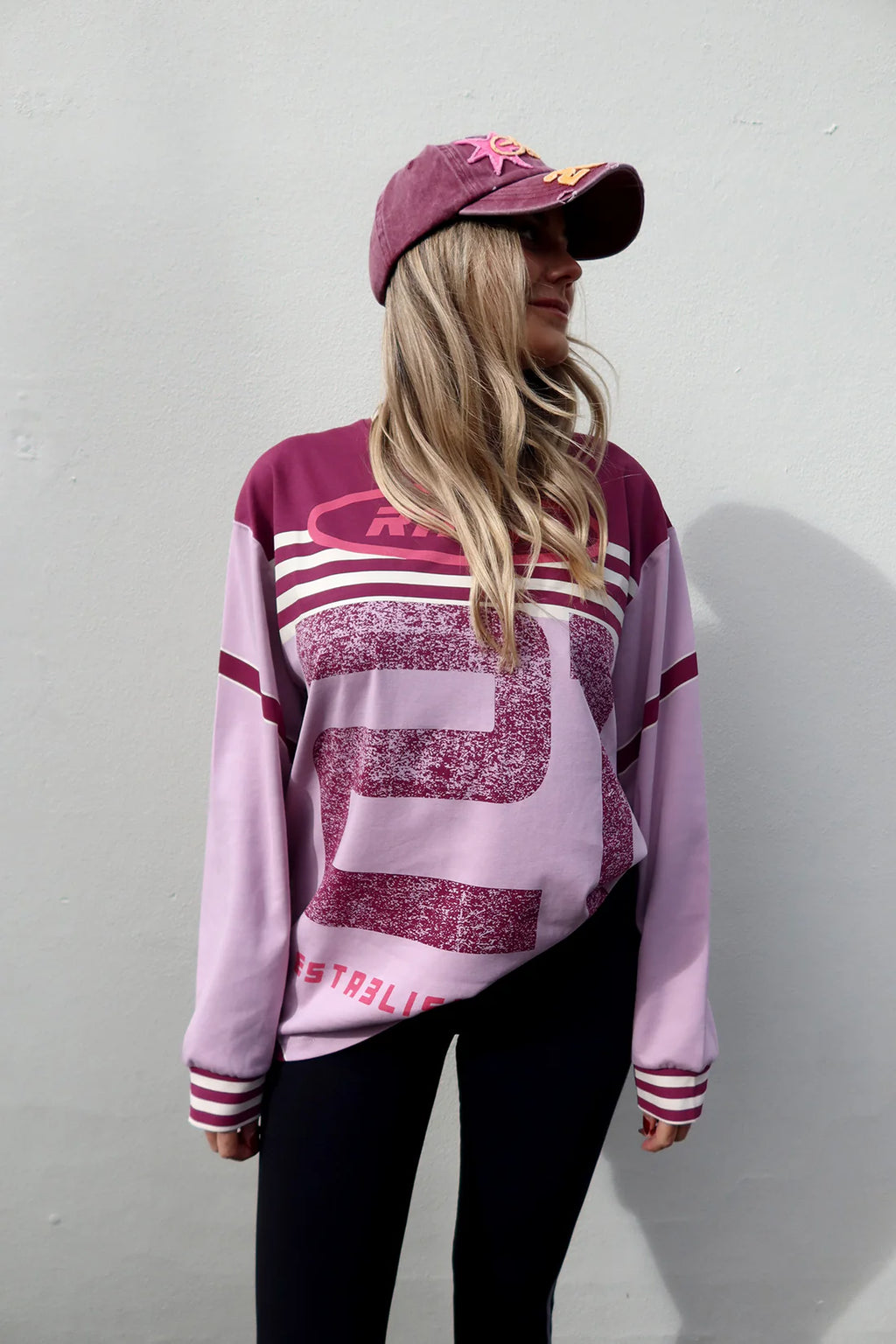 PRE ORDER | RAEF Pink Asha LS Tee