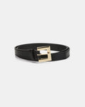 Billini - Jordan Belt / Black Shine Gold