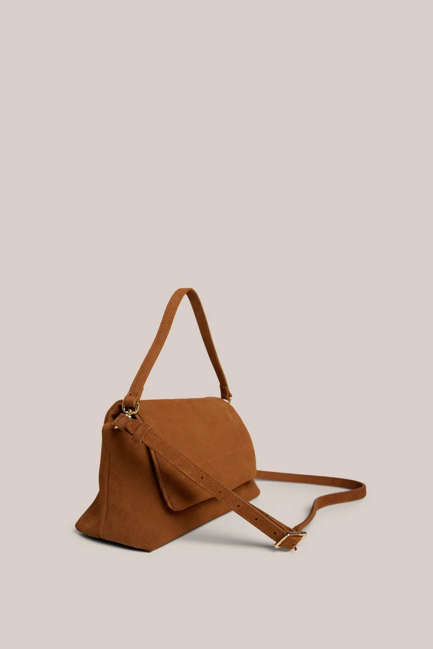 Vestirsi - Celeste Clutch Crossbody Bag / Cognac