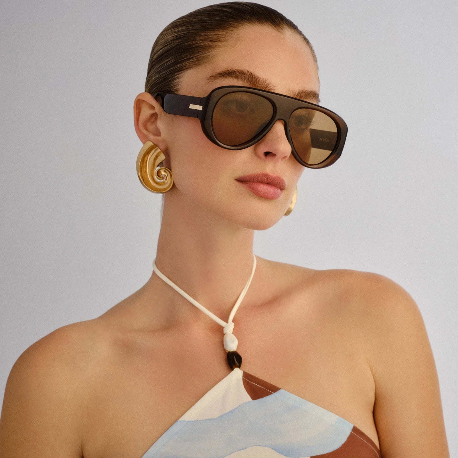 Le Specs Dream Boat Sunglasses – Cocoa