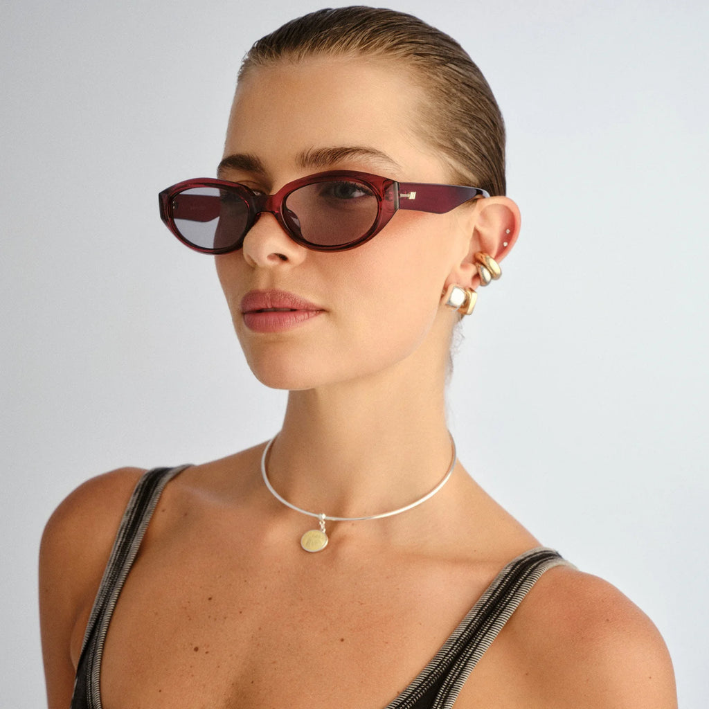 Le Specs Le Bijou+ Sunglasses - Mulberry