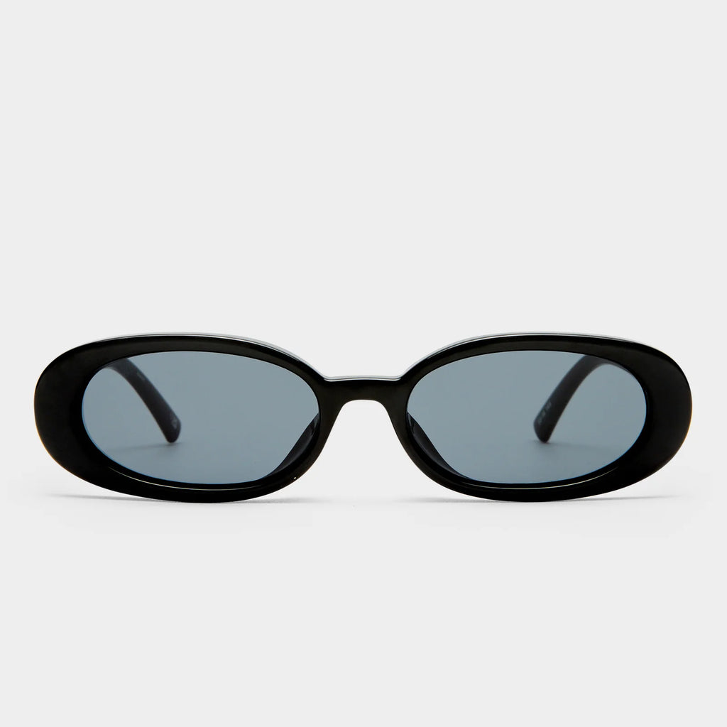 Le Specs Outta Love+ Sunglasses - Black Smoke Mono
