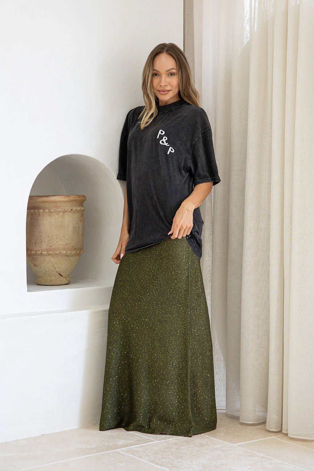 Peach & Parla - Odessa Tee