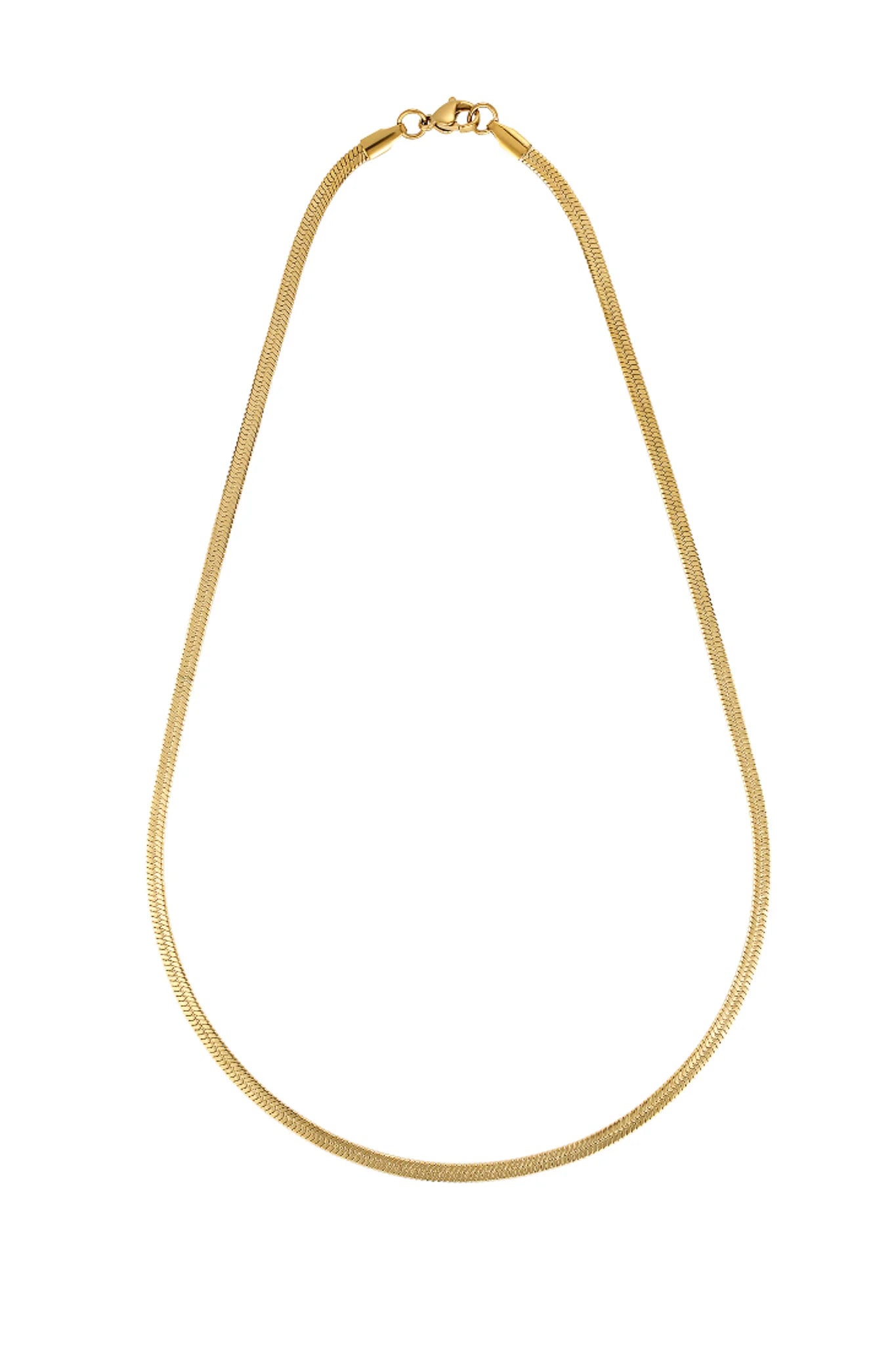 Porter Jewellery - Hailey Snake Necklace 3mm 45cm